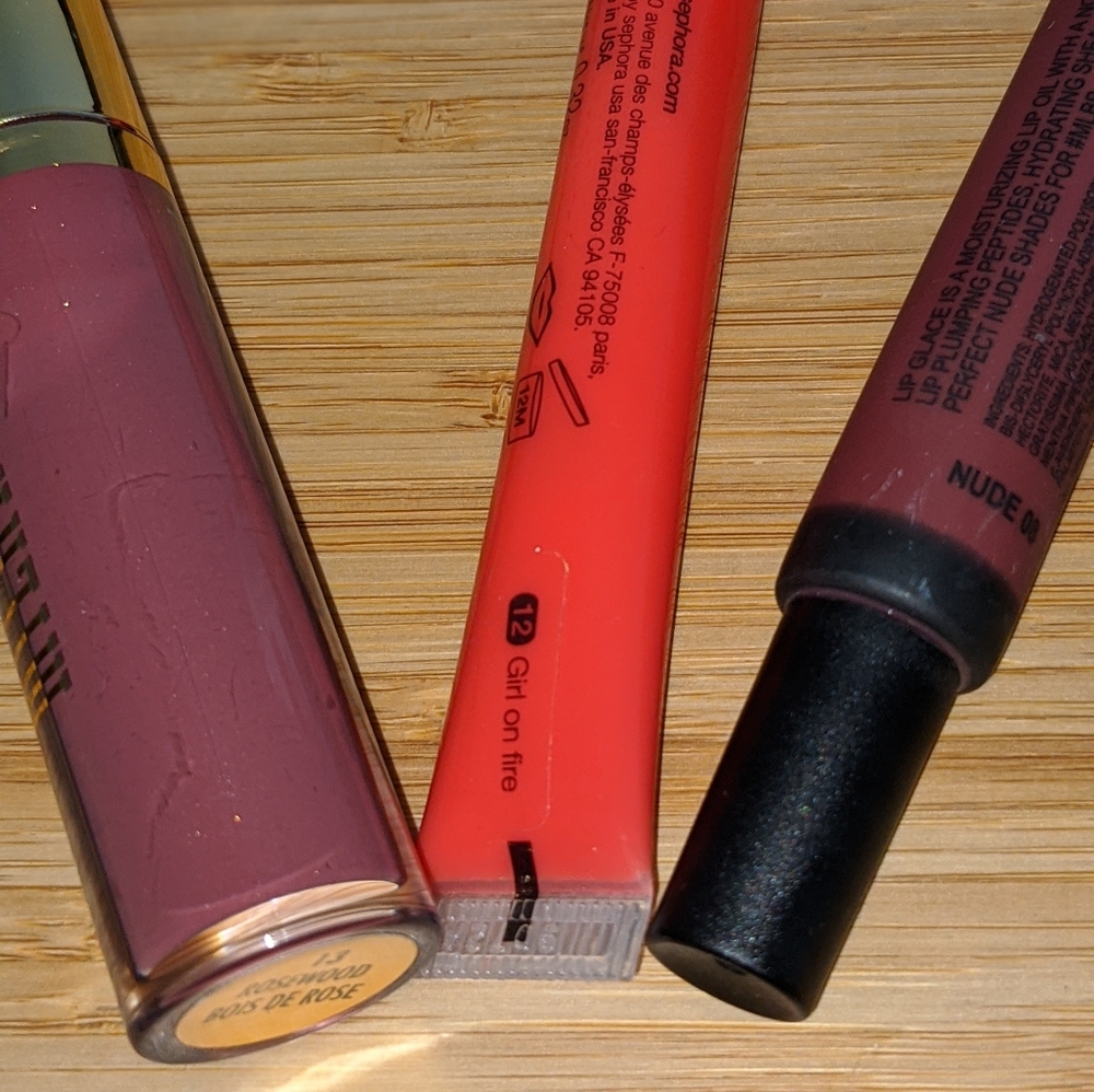 Lipgloss Bundle - Nudestix, Sephora, Milani